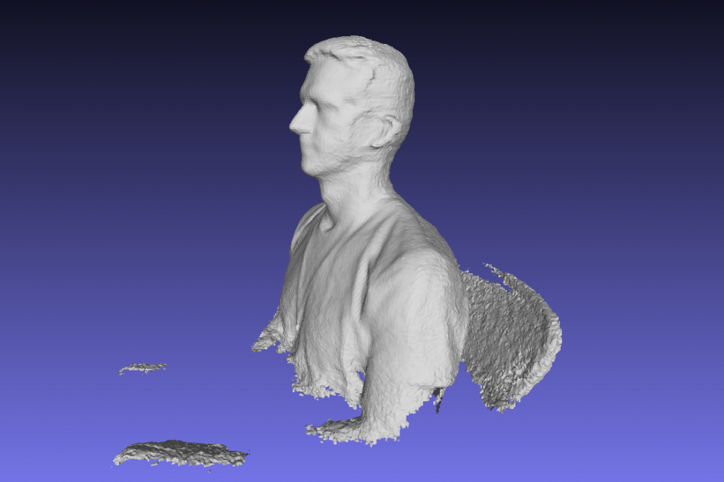 kinect reconstructme scan example
